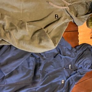 Mens xl Under Armour jacket hoodie combo